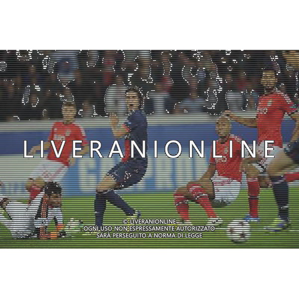 Edinson CAVANI - 02.10.2013 - Paris Saint Germain / Benfica - Champions League Photo: Amandine Noel / Icon Sport AG ALDO LIVERANI SAS ONLY ITALY