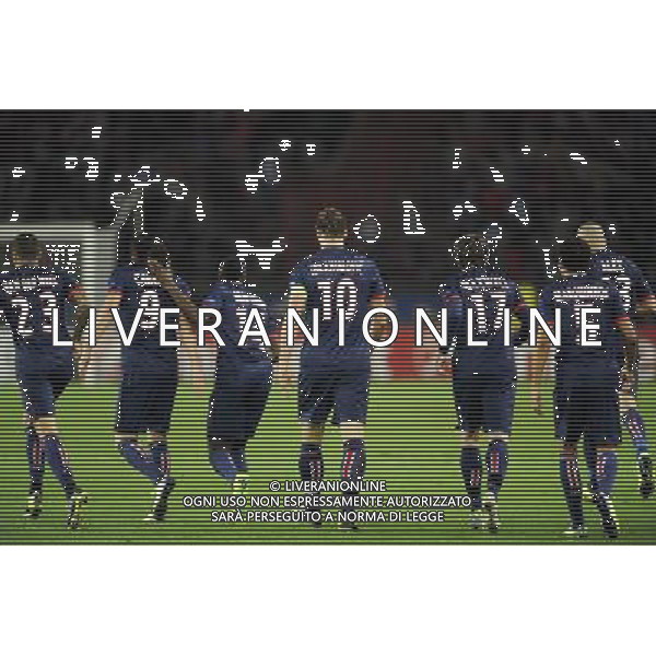 Joie de Zlatan IBRAHIMOVIC - 02.10.2013 - Paris Saint Germain / Benfica - Champions League Photo: Amandine Noel / Icon Sport AG ALDO LIVERANI SAS ONLY ITALY