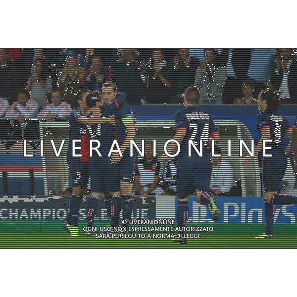 Joie Zlatan IBRAHIMOVIC - 02.10.2013 - Paris Saint Germain / Benfica - Champions League Photo: WinterPress / Icon Sport AG ALDO LIVERANI SAS ONLY ITALY