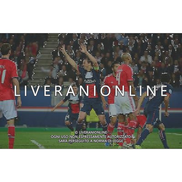 Joie Zlatan IBRAHIMOVIC - 02.10.2013 - Paris Saint Germain / Benfica - Champions League Photo: WinterPress / Icon Sport AG ALDO LIVERANI SAS ONLY ITALY