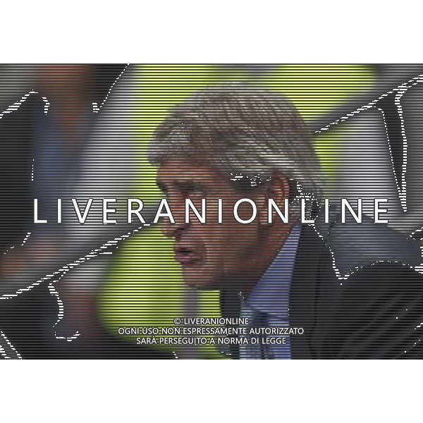 Manchester City\'s Manager Manuel Pellegrini looks dejected following his sides 3 -1 loss at home to Bayern Munich Photo by Rich Linley/CameraSport Football - UEFA Champions League Group D - Manchester City v Bayern Munich - Wednesday 2nd October 2013 - Etihad Stadium - Manchester © CameraSport - 43 Linden Ave. Countesthorpe. Leicester. England. LE8 5PG - Tel: +44 (0) 116 277 4147 - admin@camerasport.com - www.camerasport.com AG ALDO LIVERANI SAS ONLY ITALY