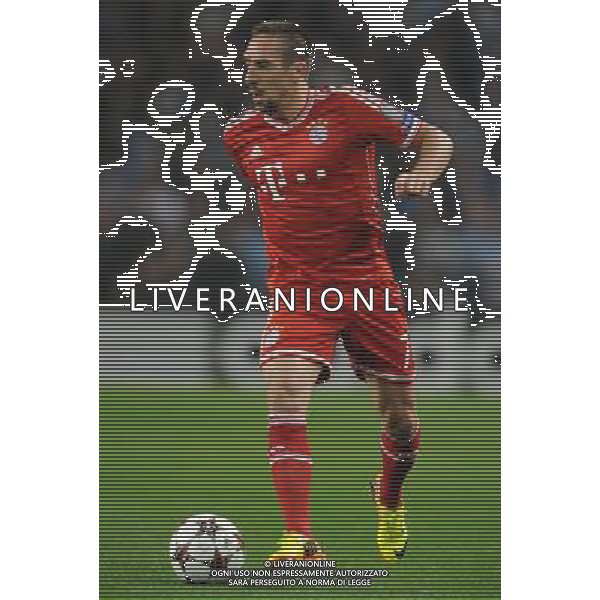 FRANCK RIBERY BAYERN MUNICH FC MANCHESTER CITY V BAYERN MUNICH FC, CHAMPIONS LEAGUE GROUP D ETIHAD STADIUM, MANCHESTER, ENGLAND 02 October 2013 GAS74341 MANCHESTER CITY V BAYERN MUNICH FC CHAMPIONS LEAGUE GROUP D 02/10/13 WARNING! This Photograph May Only Be Used For Newspaper And/Or Magazine Editorial Purposes. May Not Be Used For Publications Involving 1 player, 1 Club Or 1 Competition Without Written Authorisation From Football DataCo Ltd. For Any Queries, Please Contact Football DataCo Ltd on +44 (0) 207 864 9121 MANCHESTER CITY V BAYERN MONACO FC, CHAMPIONS LEAGUE GROUP D