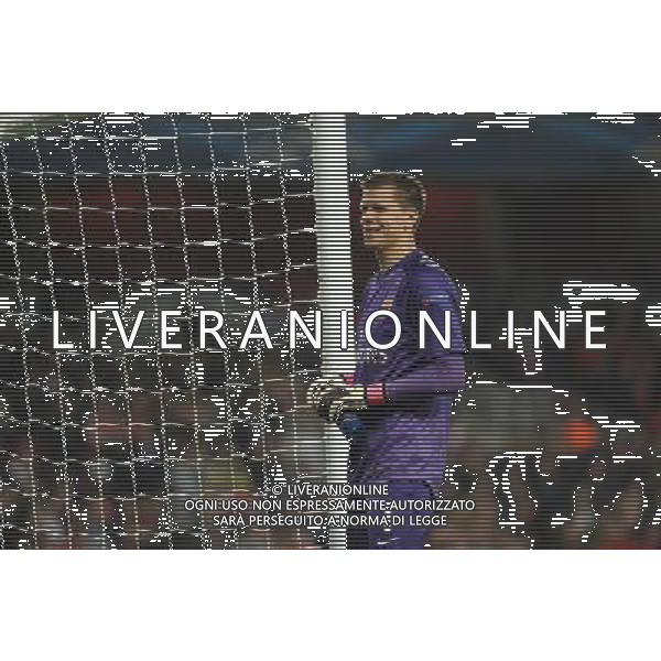  Wojciech Szczesny playing in the Champions League match between Arsenal and Napoli. Held at the Emirates Stadium, London, on Tuesday October 01, 2013. ©photoshot/AGENZIA ALDO LIVERANI SAS - ITALY ONLY - EDITORIAL USE ONLY