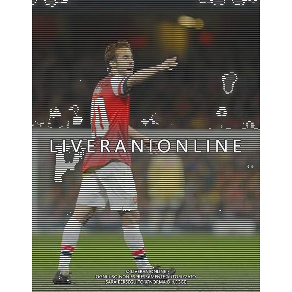  Mathieu Flamini playing in the Champions League match between Arsenal and Napoli. Held at the Emirates Stadium, London, on Tuesday October 01, 2013. ©photoshot/AGENZIA ALDO LIVERANI SAS - ITALY ONLY - EDITORIAL USE ONLY