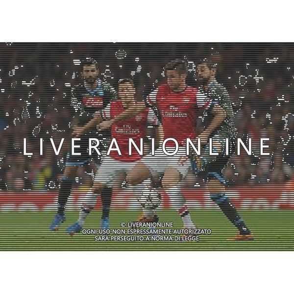  Olivier Giroud playing in the Champions League match between Arsenal and Napoli. Held at the Emirates Stadium, London, on Tuesday October 01, 2013. ©photoshot/AGENZIA ALDO LIVERANI SAS - ITALY ONLY - EDITORIAL USE ONLY