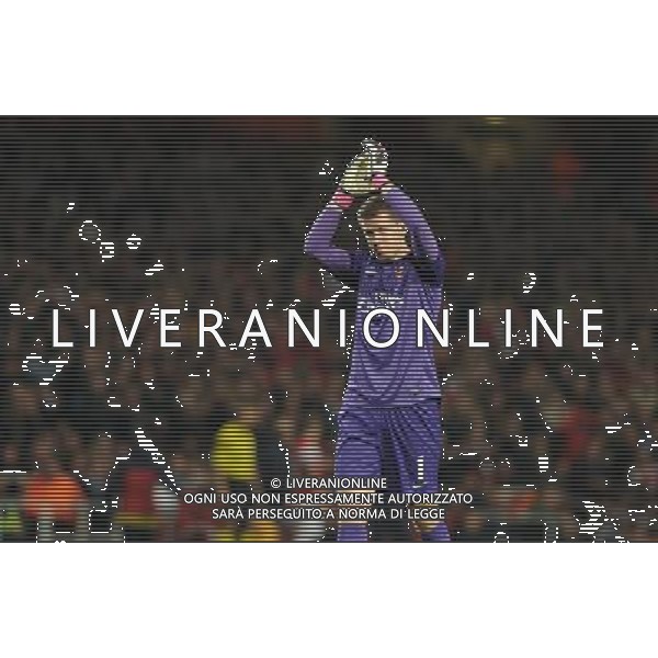  Wojciech Szczesny playing in the Champions League match between Arsenal and Napoli. Held at the Emirates Stadium, London, on Tuesday October 01, 2013. ©photoshot/AGENZIA ALDO LIVERANI SAS - ITALY ONLY - EDITORIAL USE ONLY