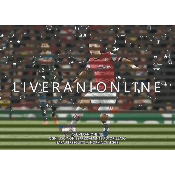  Mesut Ozil playing in the Champions League match between Arsenal and Napoli. Held at the Emirates Stadium, London, on Tuesday October 01, 2013. ©photoshot/AGENZIA ALDO LIVERANI SAS - ITALY ONLY - EDITORIAL USE ONLY