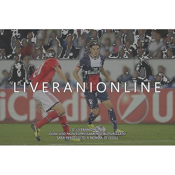 Edinson CAVANI - 02.10.2013 - Paris Saint Germain / Benfica - Ligue des Champions Photo: Amandine Noel / Icon Sport AG ALDO LIVERANI SAS ONLY ITALY