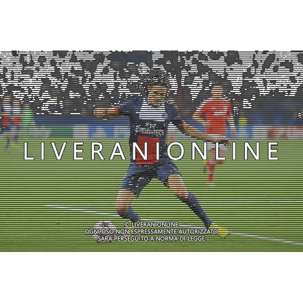 Edinson CAVANI - 02.10.2013 - Paris Saint Germain / Benfica - Ligue des Champions Photo: Amandine Noel / Icon Sport AG ALDO LIVERANI SAS ONLY ITALY