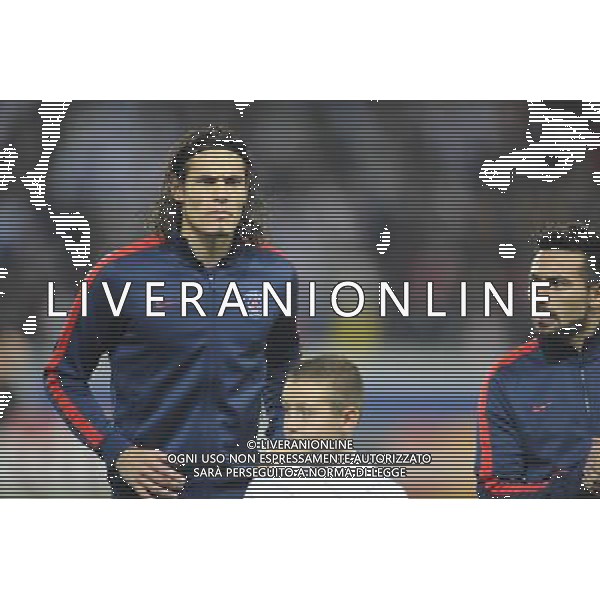 Edinson CAVANI - 02.10.2013 - Paris Saint Germain / Benfica - Ligue des Champions Photo: Amandine Noel / Icon Sport AG ALDO LIVERANI SAS ONLY ITALY