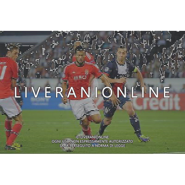 Ezequiel GARAY - 02.10.2013 - Paris Saint Germain / Benfica - Ligue des Champions Photo: Amandine Noel / Icon Sport AG ALDO LIVERANI SAS ONLY ITALY
