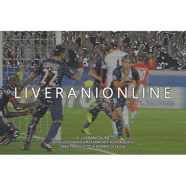 Joie de MARQUINHOS - 02.10.2013 - Paris Saint Germain / Benfica - Ligue des Champions Photo: Amandine Noel / Icon Sport AG ALDO LIVERANI SAS ONLY ITALY