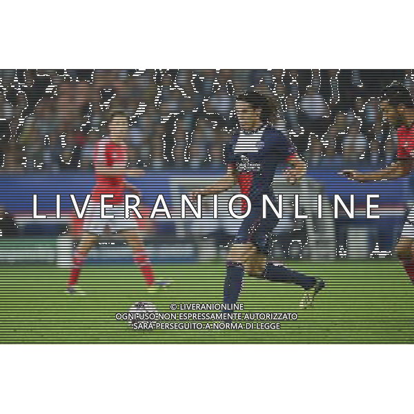 Edinson CAVANI - 02.10.2013 - Paris Saint Germain / Benfica - Champions League Photo : WinterPress / Icon Sport AG ALDO LIVERANI SAS ONLY ITALY