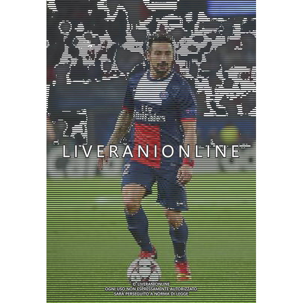 Ezequiel LAVEZZI - 02.10.2013 - Paris Saint Germain / Benfica - Champions League Photo : WinterPress / Icon Sport AG ALDO LIVERANI SAS ONLY ITALY
