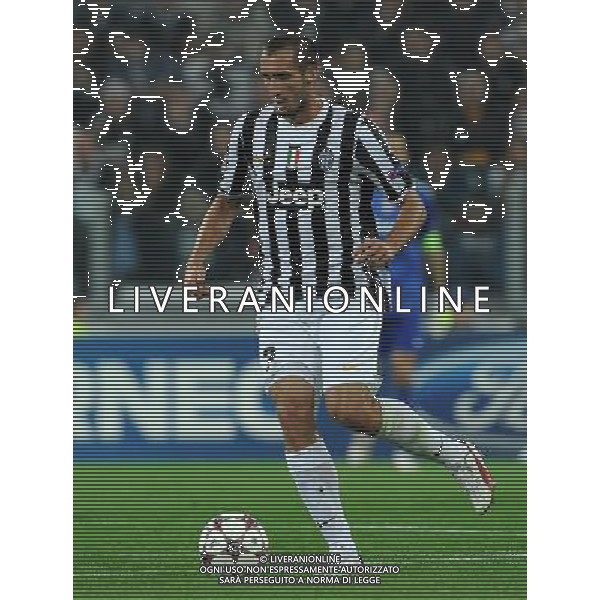 UEFA Champions League 2013/2014 Gruppo B Torino - 02.10.2013 Juventus-Galatasaray Nella Foto:Chiellini Giorgio /Ph.Vitez-Ag. Aldo Liverani