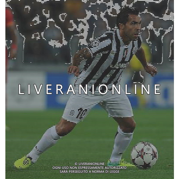 UEFA Champions League 2013/2014 Gruppo B Torino - 02.10.2013 Juventus-Galatasaray Nella Foto:Tevez Carlos /Ph.Vitez-Ag. Aldo Liverani