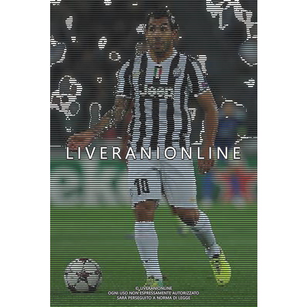 UEFA Champions League 2013/2014 Gruppo B Torino - 02.10.2013 Juventus-Galatasaray Nella Foto:Tevez Carlos /Ph.Vitez-Ag. Aldo Liverani