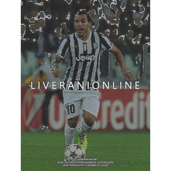 UEFA Champions League 2013/2014 Gruppo B Torino - 02.10.2013 Juventus-Galatasaray Nella Foto:Tevez Carlos /Ph.Vitez-Ag. Aldo Liverani