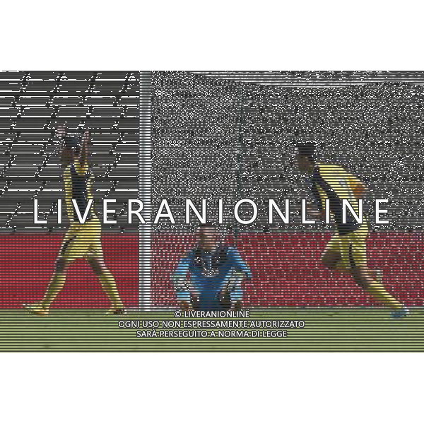 Joie Tel Aviv / Deception Kevin Olimpa - 03.10.2013 - Bordeaux / Maccabi Tel Aviv - Europa League Photo : Manuel Blondeau / Icon Sport AG ALDO LIVERANI SAS ONLY ITALY