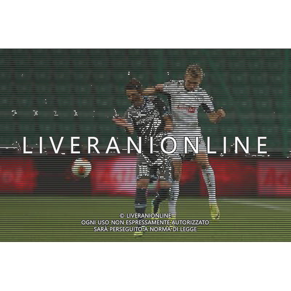 03.10.2013, Warszawa, pilka nozna, football, Liga Europy, Europa League, Legia Warszawa - Apolllon Limassol, Gaston Sangoy (Apollon), Jakub Rzezniczak (Legia), fot. Tomasz Jastrzebowski / Foto Olimpik/NEWSPIX.PL --- Newspix.pl AG ALDO LIVERANI SAS ONLY ITALY *** Local Caption *** www.newspix.pl mail us: info@newspix.pl call us: 0048 022 23 22 222 --- Polish Picture Agency by Ringier Axel Springer Poland