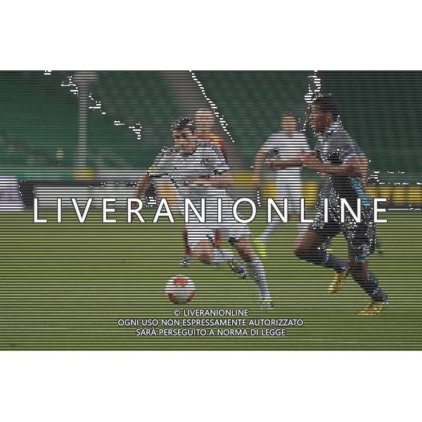 03.10.2013 WARSZAWA, LAZIENKOWSKA3 PEPSI ARENA PILKA NOZNA, LIGA EUROPY UEFA (UEFAEUROPEAN LEAGUE) MECZ LEGIA WARSZAWA - APOLLON LIMASSOL (GAME LEGIA WARSAW - APOLLON LIMASSOL) NZ WLADIMIR DWALISZWILI (L), DAVID ROJAS MENA (P) FOTO LUKASZ GROCHALA/CYFRASPORT/NEWSPIX.PL --- Newspix.pl AG ALDO LIVERANI SAS ONLY ITALY *** Local Caption *** www.newspix.pl mail us: info@newspix.pl call us: 0048 022 23 22 222 --- Polish Picture Agency by Ringier Axel Springer Poland