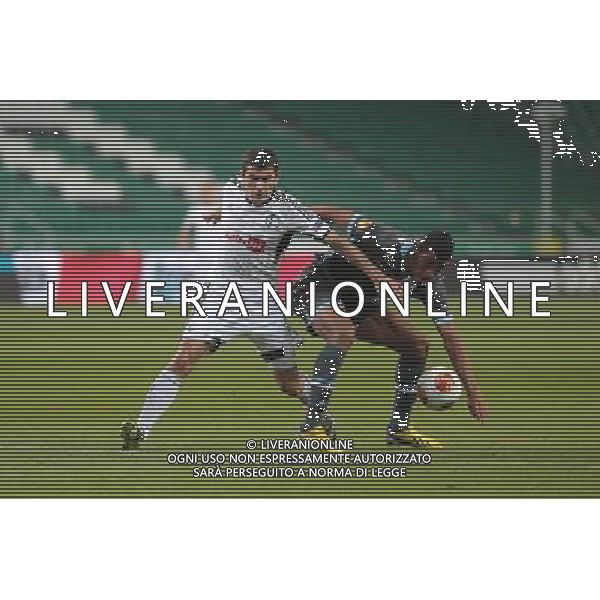 03.10.2013 WARSZAWA, LAZIENKOWSKA3 PEPSI ARENA PILKA NOZNA, LIGA EUROPY UEFA (UEFAEUROPEAN LEAGUE) MECZ LEGIA WARSZAWA - APOLLON LIMASSOL (GAME LEGIA WARSAW - APOLLON LIMASSOL) NZ WLADIMIR DWALISZWILI (L), DAVID ROJAS MENA (P) FOTO LUKASZ GROCHALA/CYFRASPORT/NEWSPIX.PL --- Newspix.pl AG ALDO LIVERANI SAS ONLY ITALY *** Local Caption *** www.newspix.pl mail us: info@newspix.pl call us: 0048 022 23 22 222 --- Polish Picture Agency by Ringier Axel Springer Poland