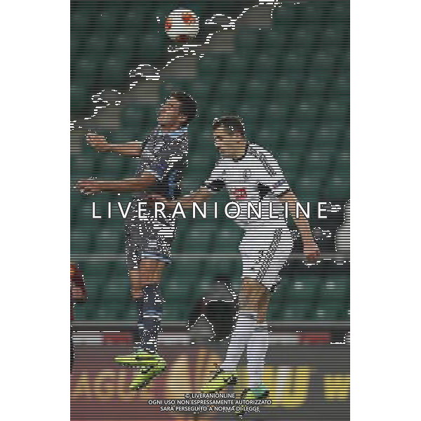 03.10.2013 WARSZAWA, LAZIENKOWSKA3 PEPSI ARENA PILKA NOZNA, LIGA EUROPY UEFA (UEFAEUROPEAN LEAGUE) MECZ LEGIA WARSZAWA - APOLLON LIMASSOL (GAME LEGIA WARSAW - APOLLON LIMASSOL) NZ CHRISTOS KARIPIDIS (L) TOMASZ JODLOWIEC (P) FOTO MATEUSZ TRZUSKOWSKI/CYFRASPORT/NEWSPIX.PL --- Newspix.pl AG ALDO LIVERANI SAS ONLY ITALY *** Local Caption *** www.newspix.pl mail us: info@newspix.pl call us: 0048 022 23 22 222 --- Polish Picture Agency by Ringier Axel Springer Poland