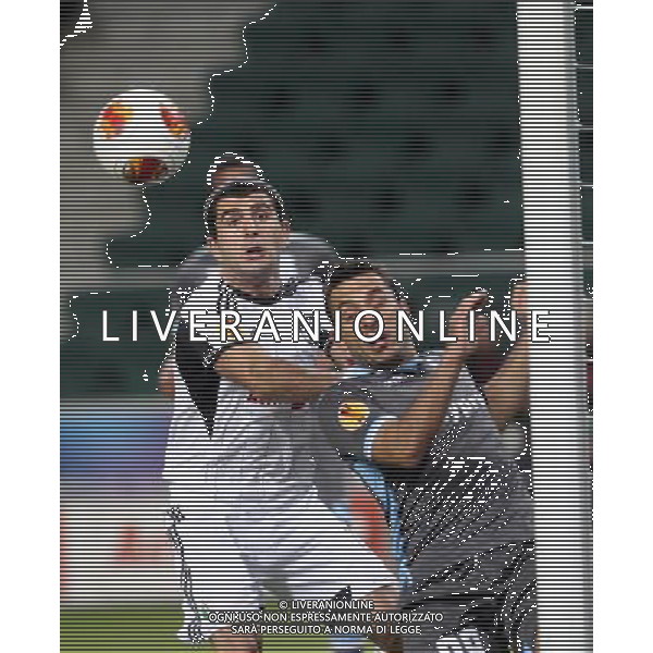 WARSZAWA 03.10.2013 2 KOLEJKA FAZY GRUPOWEJ LIGA EUROPY LEGIA WARSZAWA VS APOLLON LIMASSOL WARSAW 2 ROUND EUROPEAN LEAGUE N Z. VLADIMER DVALISHVILI GEERGIOS VASILOU FOT. ALEKSANDER MAJDANSKI / NEWSPIX.PL --- Newspix.pl AG ALDO LIVERANI SAS ONLY ITALY *** Local Caption *** www.newspix.pl mail us: info@newspix.pl call us: 0048 022 23 22 222 --- Polish Picture Agency by Ringier Axel Springer Poland