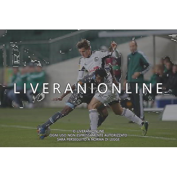 WARSZAWA 03.10.2013 MECZ 2. KOLEJKA LIGA EUROPY GRUPA J SEZON 2013/14: LEGIA WARSZAWA - APOLLON LIMASSOL --- UEFA EUROPA LEAGUE GROUP J MATCH: LEGIA WARSAW - APOLLON FC RACHID HAMDANI MICHAL ZYRO FOT. PIOTR KUCZA/NEWSPIX.PL --- Newspix.pl AG ALDO LIVERANI SAS ONLY ITALY *** Local Caption *** www.newspix.pl mail us: info@newspix.pl call us: 0048 022 23 22 222 --- Polish Picture Agency by Ringier Axel Springer Poland