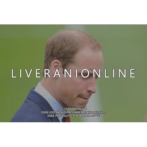 07/10/2013 Prince William Duke of Cambridge Football match to celebrate The FAs 150 Grassroots Heroes held in the Garden of Buckingham Palace London ©photoshot/AGENZIA ALDO LIVERANI SAS - ITALY ONLY - REALI INGLESI: Partita di calcio amichevole a Buchingham Palace. Il principe William presidente onorario della Football Association e ha festeggiato i 150 anni con tanti ospiti illustri ed ex calciatori.