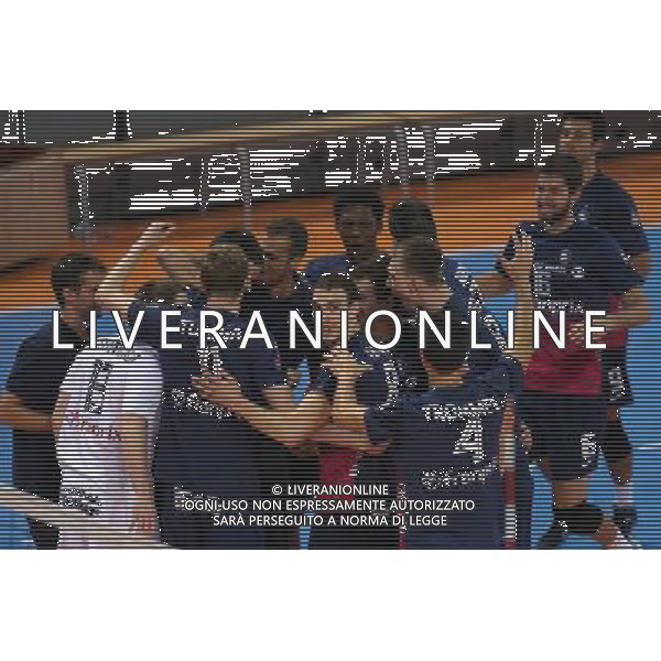 Joie Paris Levalois / Marko Ivovic - 12.10.2013 - Toulouse / Paris Volley - 2eme journee de Ligue A - Photo : Manuel Blondeau / Icon Sport AG ALDO LIVERANI SAS ONLY ITALY