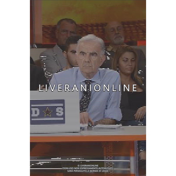 MILANO 13/10/2013 TRASMISSIONE TELEVISIVA LA DOMENICA SPORTIVA 60 ANNO NELLA FOTO GENE GNOCCHI FOTO ALDO GAZZANIGA-AG ALDO LIVERANI SAS
