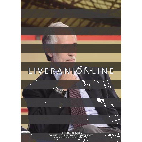 MILANO 13/10/2013 TRASMISSIONE TELEVISIVA LA DOMENICA SPORTIVA 60 ANNO NELLA FOTO GIOVANNI MALAGO FOTO ALDO GAZZANIGA-AG ALDO LIVERANI SAS