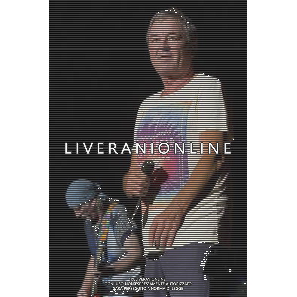 Singer Ian Gillan of Deep Purple performs at Manchester Apollo, Manchester, England, 12th October 2013. Â©Photoshot/Ag. Aldo Liverani s.a.s.-Only Italy-Editorial Use Only