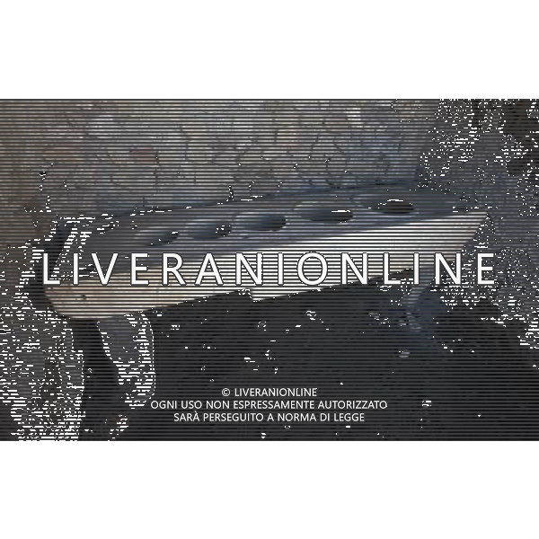 (131012) -- BEIJING, Oct. 12, 2013 () -- Photo taken on Oct. 9, 2013 shows a view of measuring instrument in Ponderaria canteen in Pompei, Italy. When Vesuvius erupted on Aug. 24, AD 79, it engulfed the flourishing Roman towns of Pompei. These have been progressively excavated and made accessible to the public since the mid-18th century, reappearing the vast expanse of the commercial town of Pompei. The UNESCO Commitee inscribed Archaeological Areas of Pompei, Herculaneum and Torre Annunziata as a world heritage site in 1997. (/Du Juanjuan) ©Photoshot/Ag. Aldo Liverani s.a.s.-Only Italy-Editorial Use Only