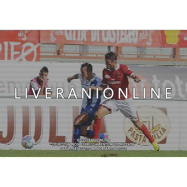 PERUGIA PISA LEGA PRO 15/10/2013 NELLA FOTO NAPOLI-RIBEIRO FOTO ROBERTO SETTONCE-AG ALDO LIVERANI SAS