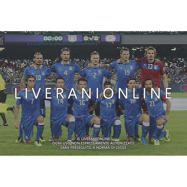 GARA DI QUALIFICAZIONE ALLA COPPA DEL MONDO FIFA 2014 NAPOLI 15 OTTOBRE 2013 STADIO SAN PAOLO ITALIA, ARMENIA FOTO MOSCA- AG. LIVERANI /AGENZIA ALDO LIVERANI SAS