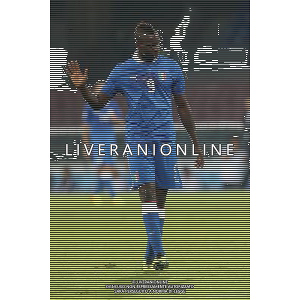 GARA DI QUALIFICAZIONE ALLA COPPA DEL MONDO FIFA 2014 NAPOLI 15 OTTOBRE 2013 STADIO SAN PAOLO ITALIA, ARMENIA NELLA FOTO: BALOTELLI FOTO MOSCA- AG. LIVERANI /AGENZIA ALDO LIVERANI SAS