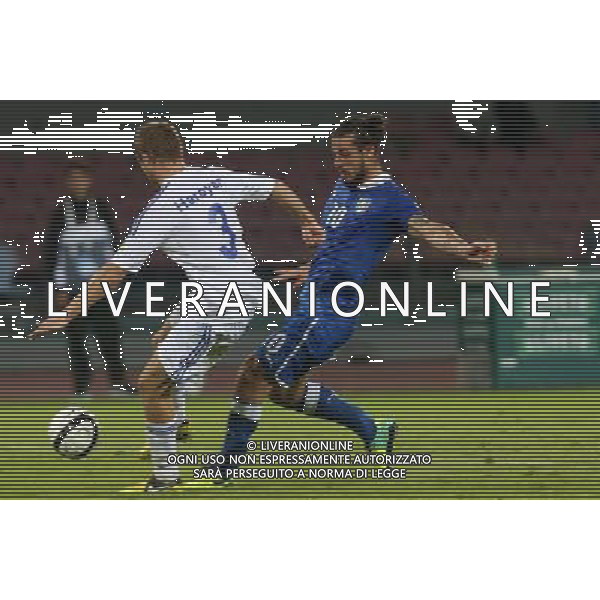 GARA DI QUALIFICAZIONE ALLA COPPA DEL MONDO FIFA 2014 NAPOLI 15 OTTOBRE 2013 STADIO SAN PAOLO ITALIA, ARMENIA NELLA FOTO: OSVALDO FOTO MOSCA- AG. LIVERANI /AGENZIA ALDO LIVERANI SAS