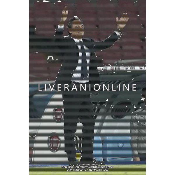GARA DI QUALIFICAZIONE ALLA COPPA DEL MONDO FIFA 2014 NAPOLI 15 OTTOBRE 2013 STADIO SAN PAOLO ITALIA, ARMENIA NELLA FOTO: PRANDELLI FOTO MOSCA- AG. LIVERANI /AGENZIA ALDO LIVERANI SAS
