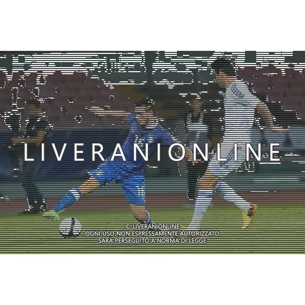 GARA DI QUALIFICAZIONE ALLA COPPA DEL MONDO FIFA 2014 NAPOLI 15 OTTOBRE 2013 STADIO SAN PAOLO ITALIA, ARMENIA NELLA FOTO: FLORENZI FOTO MOSCA- AG. LIVERANI /AGENZIA ALDO LIVERANI SAS