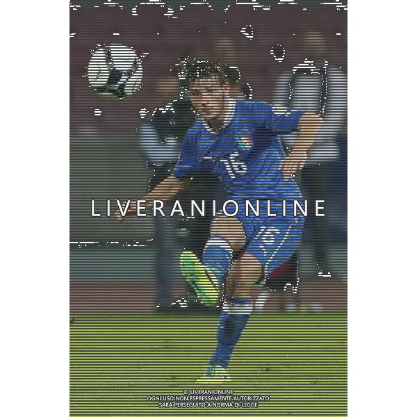GARA DI QUALIFICAZIONE ALLA COPPA DEL MONDO FIFA 2014 NAPOLI 15 OTTOBRE 2013 STADIO SAN PAOLO ITALIA, ARMENIA NELLA FOTO: FLORENZI FOTO MOSCA- AG. LIVERANI /AGENZIA ALDO LIVERANI SAS