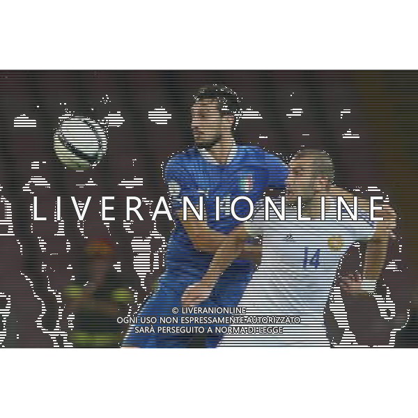 GARA DI QUALIFICAZIONE ALLA COPPA DEL MONDO FIFA 2014 NAPOLI 15 OTTOBRE 2013 STADIO SAN PAOLO ITALIA, ARMENIA NELLA FOTO: ASTORI FOTO MOSCA- AG. LIVERANI /AGENZIA ALDO LIVERANI SAS