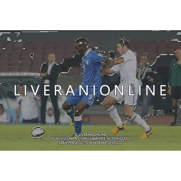 GARA DI QUALIFICAZIONE ALLA COPPA DEL MONDO FIFA 2014 NAPOLI 15 OTTOBRE 2013 STADIO SAN PAOLO ITALIA, ARMENIA NELLA FOTO: BALOTELLI FOTO MOSCA- AG. LIVERANI /AGENZIA ALDO LIVERANI SAS