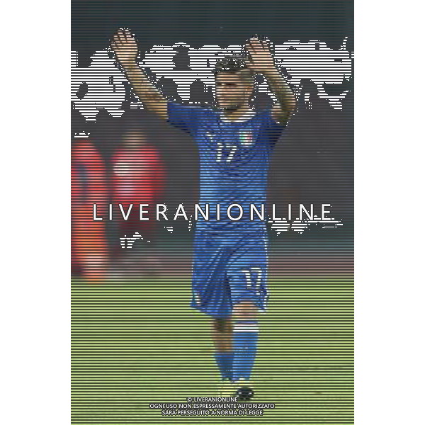 GARA DI QUALIFICAZIONE ALLA COPPA DEL MONDO FIFA 2014 NAPOLI 15 OTTOBRE 2013 STADIO SAN PAOLO ITALIA, ARMENIA NELLA FOTO: INSIGNE FOTO MOSCA- AG. LIVERANI /AGENZIA ALDO LIVERANI SAS