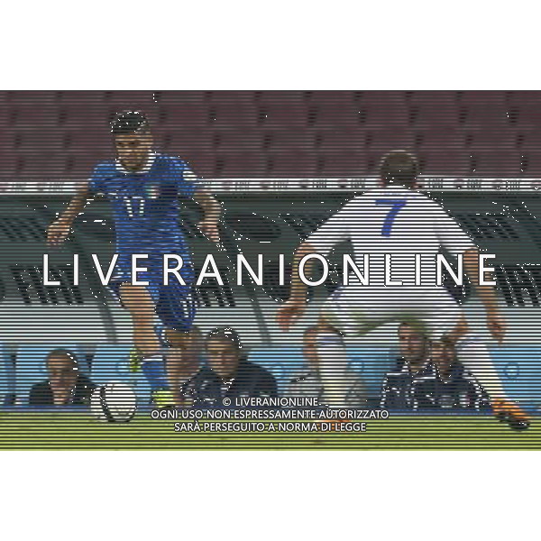 GARA DI QUALIFICAZIONE ALLA COPPA DEL MONDO FIFA 2014 NAPOLI 15 OTTOBRE 2013 STADIO SAN PAOLO ITALIA, ARMENIA NELLA FOTO: INSIGNE FOTO MOSCA- AG. LIVERANI /AGENZIA ALDO LIVERANI SAS
