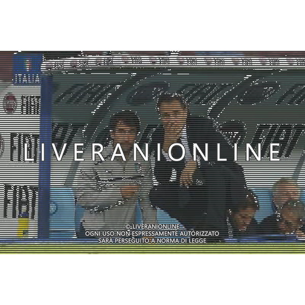 NAZIONALE ITALIANA CALCIO NELLA FOTO: GABRIELE PIN, CESARE PRANDELLI FOTO MOSCA- AG.LIVERANI FOTO PIERO MOSCA-AG ALDO LIVERANI SAS