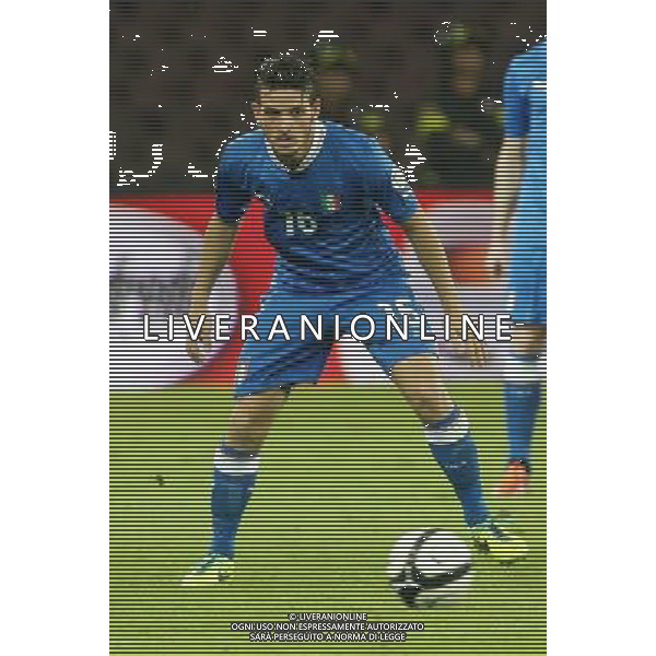 NAZIONALE ITALIANA CALCIO NELLA FOTO: FLORENZI ALESSANDRO FOTO MOSCA- AG.LIVERANI FOTO PIERO MOSCA-AG ALDO LIVERANI SAS