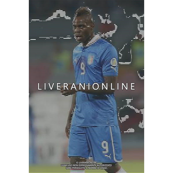 NAZIONALE ITALIANA CALCIO NELLA FOTO: MARIO BALOTELLI FOTO MOSCA- AG.LIVERANI FOTO PIERO MOSCA-AG ALDO LIVERANI SAS