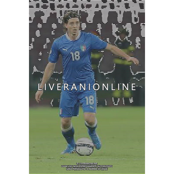 NAZIONALE ITALIANA CALCIO NELLA FOTO: RICCARDO MONTOLIVO FOTO MOSCA- AG.LIVERANI FOTO PIERO MOSCA-AG ALDO LIVERANI SAS